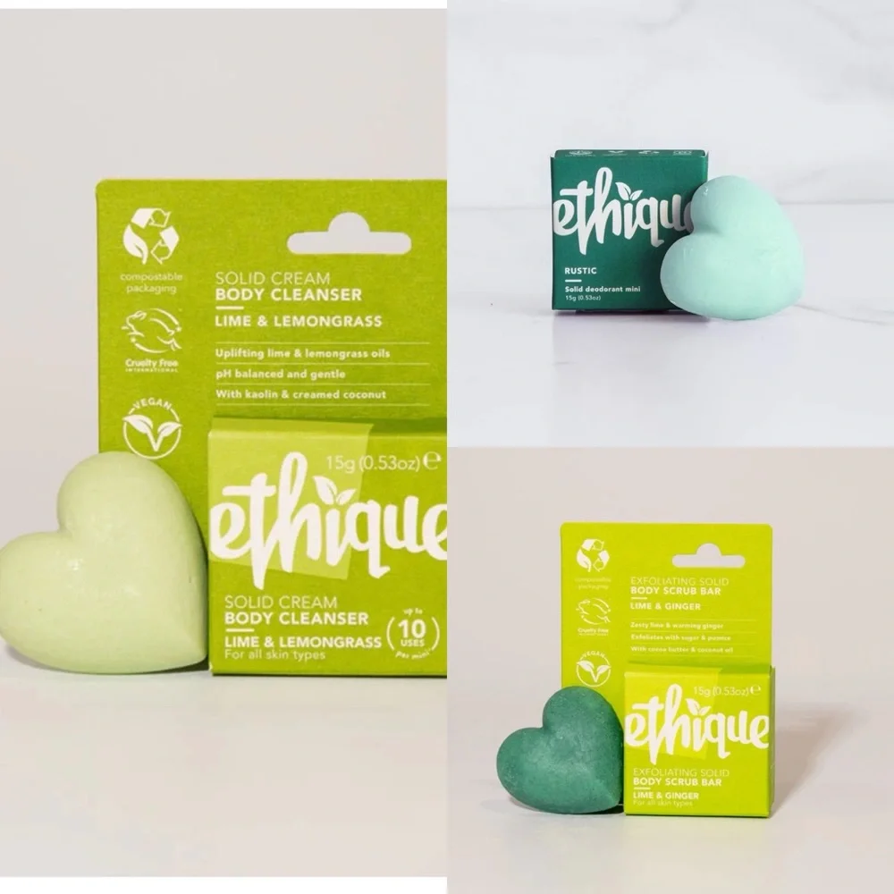 Ethique Discovery Pack Invigorating Body Care Trio with 3 products